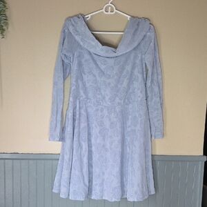 Wild Fable Light Blue Floral Dress